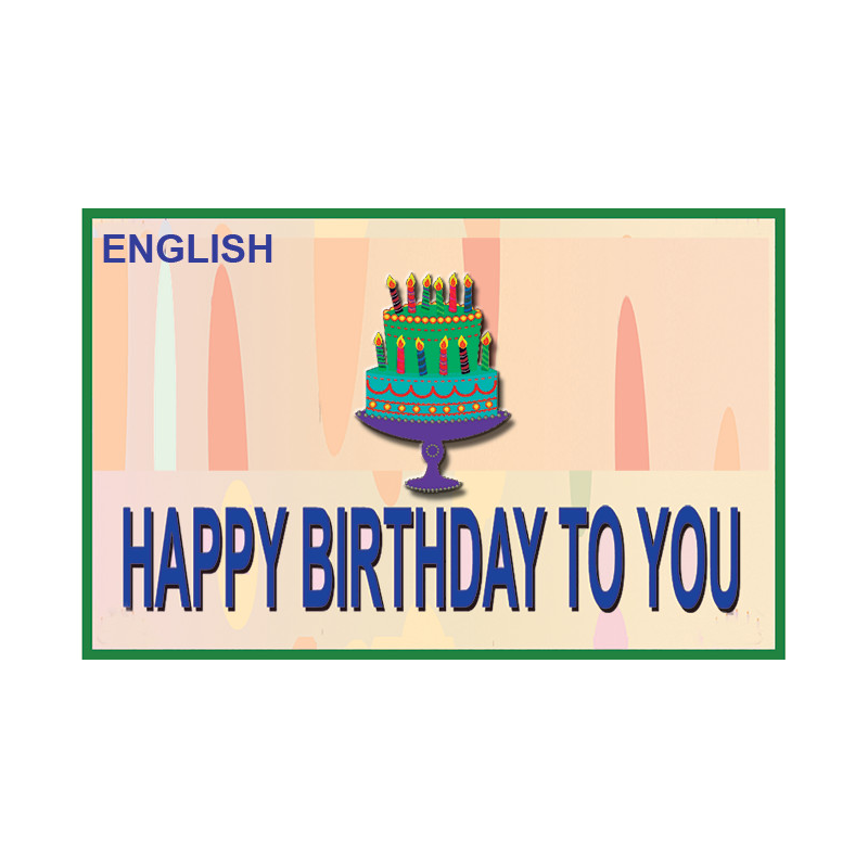 HAPPY BIRTHDAY TORN AND RESTORED (English) 25 PK. by Uday's Magic World - TRICK