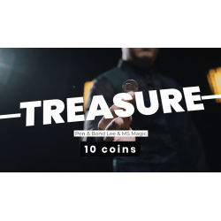 Treasure (10 coin holder) by Pen and MS Magic - Trick