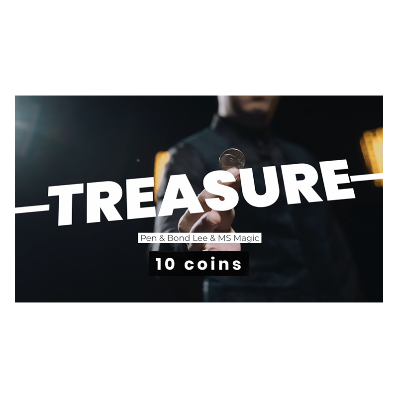 Treasure (10 coin holder) by Pen and MS Magic - Trick