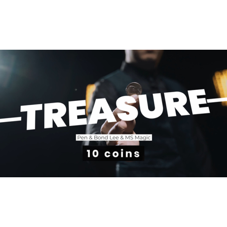 Treasure (10 coin holder) by Pen and MS Magic - Trick