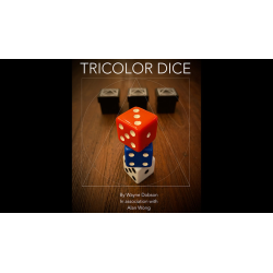 TRICOLOR DICE by Wayne Dobson and Alan Wong - Trick