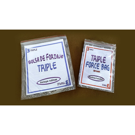 Triple Force Zip Lock Bag (Small, 6.5 x 9.5")