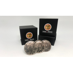Triple TUC Half Dollar (D0183) Gimmicks and Online Instructions by Tango - Trick