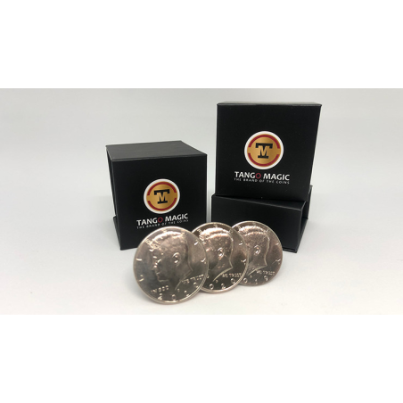 Triple TUC Half Dollar (D0183) Gimmicks and Online Instructions by Tango - Trick