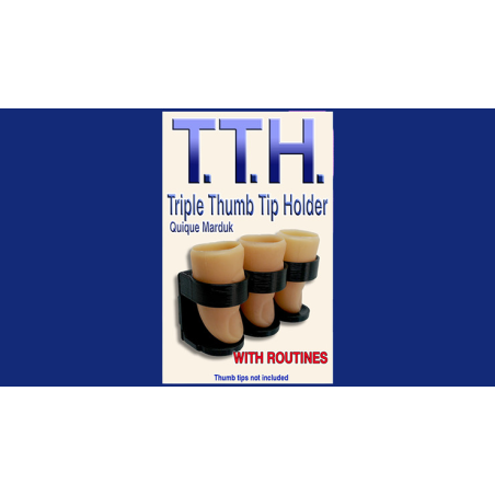 TRIPLE THUMB TIP HOLDER by Quique Marduk - Trick