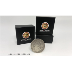 Replica Morgan Steel Coin (Gimmicks and Online Instructions RP011) by Tango Magic - Trick