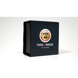 Replica Golden Morgan Hopping Half (Gimmicks and Online Instructions) by Tango Magic - Trick