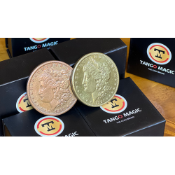 Replica Golden Morgan Scotch and Soda Magnetic (Gimmicks and Online Instructions GOLD 4) by Tango Magic - Trick