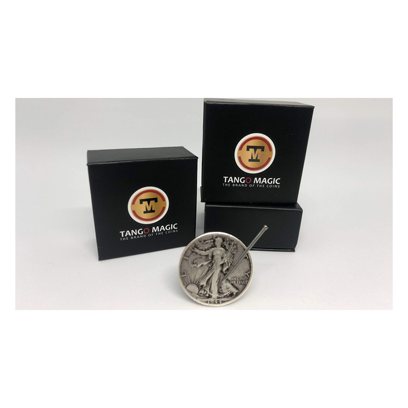 Replica Walking Liberty Magnetic Coin (Gimmicks and Online Instructions) by Tango - Trick