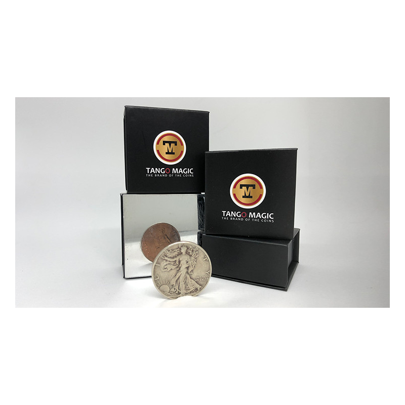 Tango Silver Line Copper and Silver Walking Liberty/English Penny (D0120) by Tango
