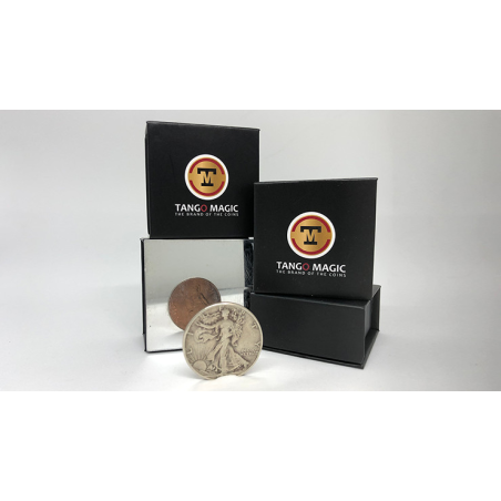 Tango Silver Line Copper and Silver Walking Liberty/English Penny (D0120) by Tango