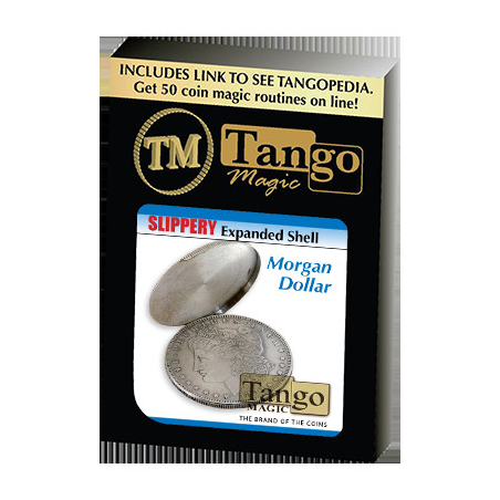 Slippery Expanded Shell (Morgan Silver Dollar) by Tango (D0092)