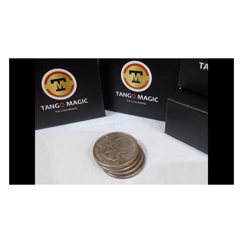 Stack of Coins Quarter Dollar - Trick (D0055)