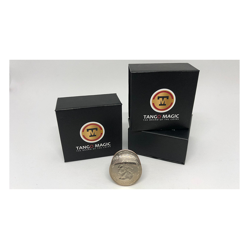 Stretched Coin Quarter Dollar by Tango- (D0095)