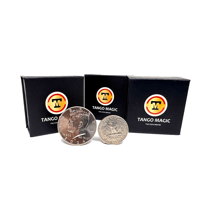 Super Scotch and Soda (US Quarter and Half Dollar) by Tango Magic (D0198)