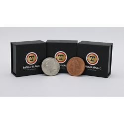Super Scotch and Soda (US Half Dollar and English Penny) by Tango Magic