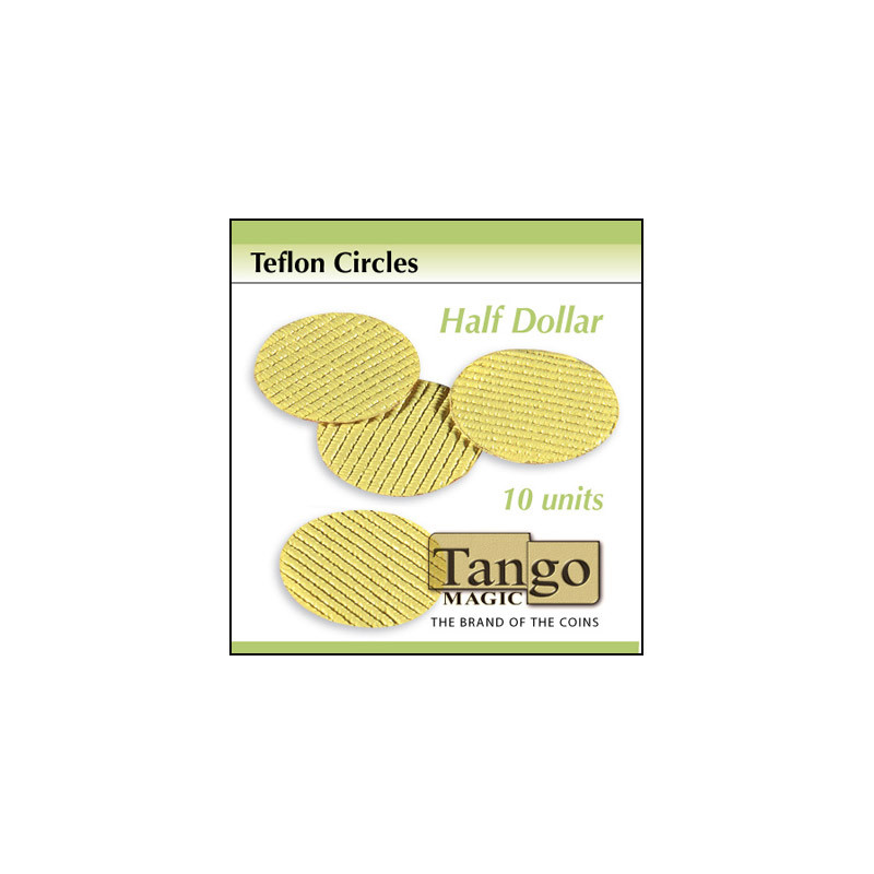 Teflon Circle Half Dollar size (10 units) by Tango -Trick (T001)