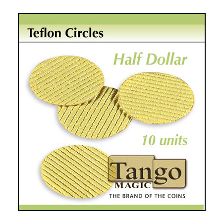Teflon Circle Half Dollar size (10 units) by Tango -Trick (T001)