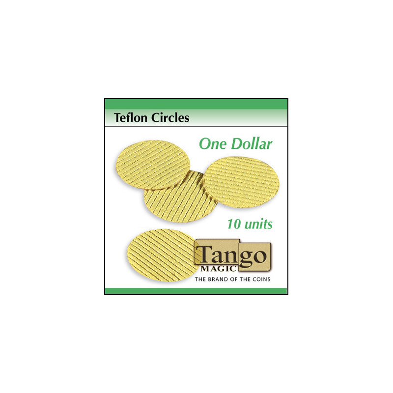 Teflon Circles Dollar size 10 units (T002) by Tango