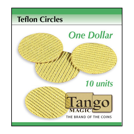 Teflon Circles Dollar size 10 units (T002) by Tango