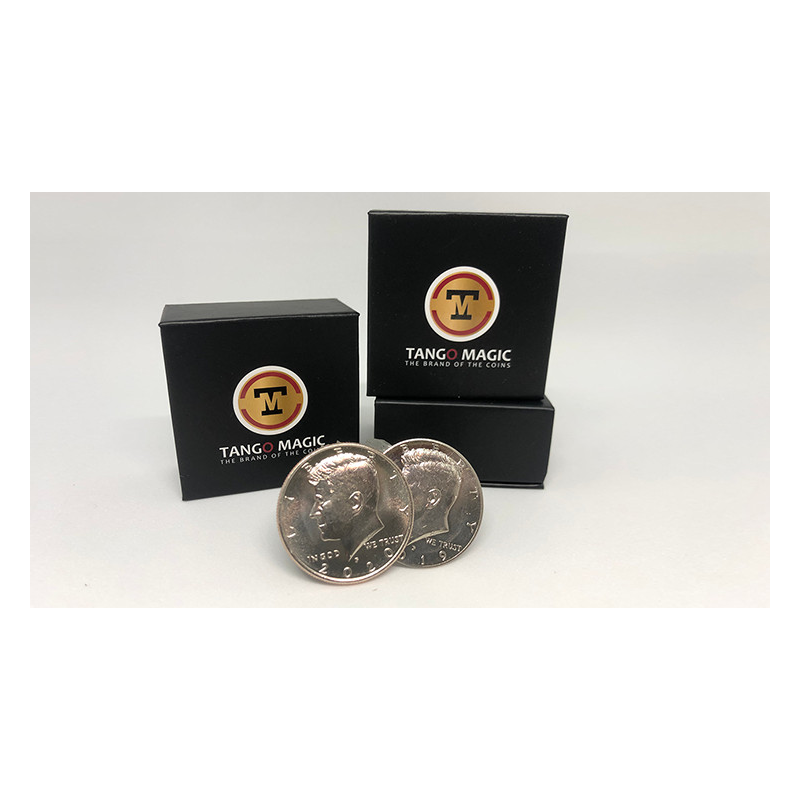 Tango Ultimate Coin (T.U.C)(D0108) Half dollar with instructional video by Tango - Trick