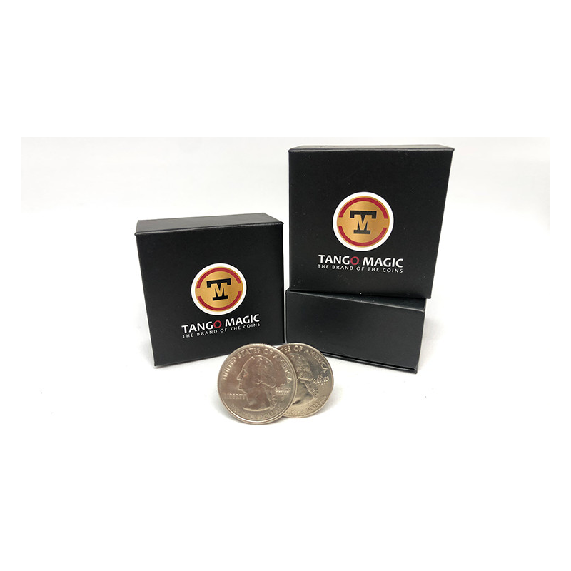 Tango Ultimate Coin (T.U.C) Quarter Dollar(D0116) with Online Instructions by Tango - Trick
