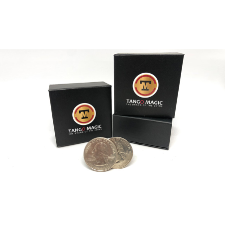 Tango Ultimate Coin (T.U.C) Quarter Dollar(D0116) with Online Instructions by Tango - Trick