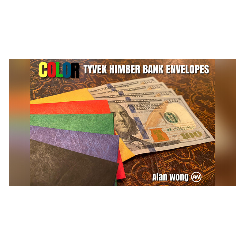 Tyvek Himber Bank Envelope COLOR SET by Alan Wong - Trick