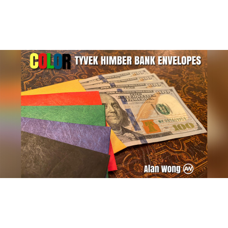 Tyvek Himber Bank Envelope COLOR SET by Alan Wong - Trick