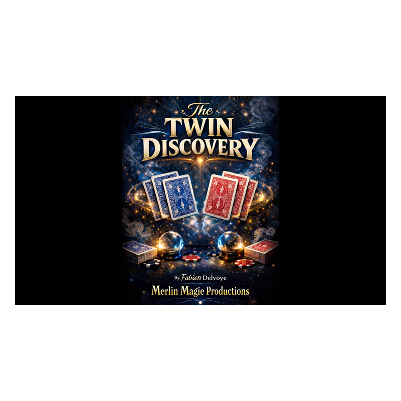 The Twin Discovery by Fabien Delvoye and Merlin Magie Productions (Blue)