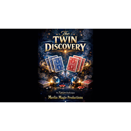 The Twin Discovery by Fabien Delvoye and Merlin Magie Productions (Blue)