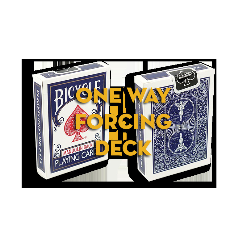 Assorted Mandolin Blue One Way Forcing Deck (assorted values)