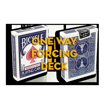 Assorted Mandolin Blue One Way Forcing Deck (assorted values)