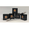 Mini Magic Wand in Black (with silver tips)( W003 ) by Tango-Trick