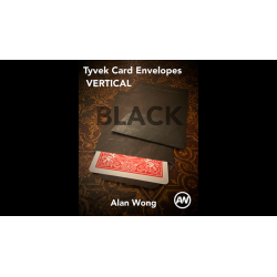 Tyvek VERTICAL Envelopes BLACK (10 pk.) by Alan Wong - Trick