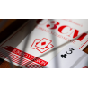 Michael Skinner's Ultimate Bicycle Jumbo 3 Card Monte (Red) by Murphy's Magic - Trick
