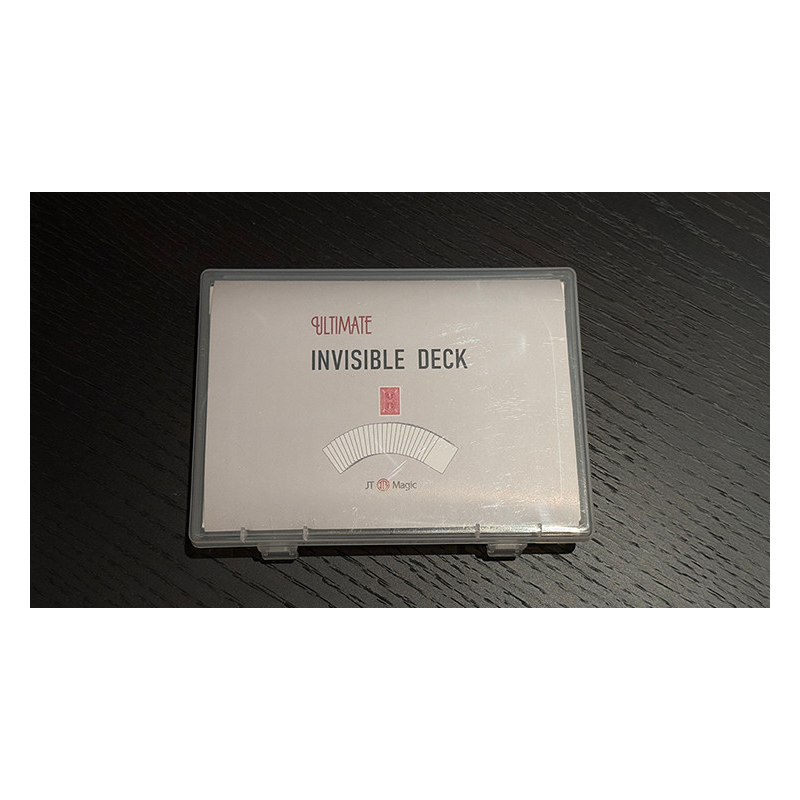 Ultimate Invisible Deck by Sway Liu and JT Magic (Red)
