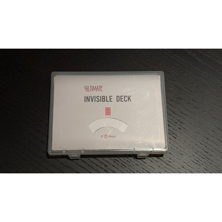 Ultimate Invisible Deck by Sway Liu and JT Magic (Red)