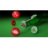 The Clink (Cap in Bottle) Set by Iarvel Magic and Wonder House (Heineken, Coke, and Budweiser)