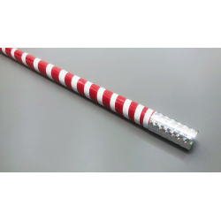 The Ultra Cane (Appearing / Metal) Red/ White Stripe by Bond Lee - Trick