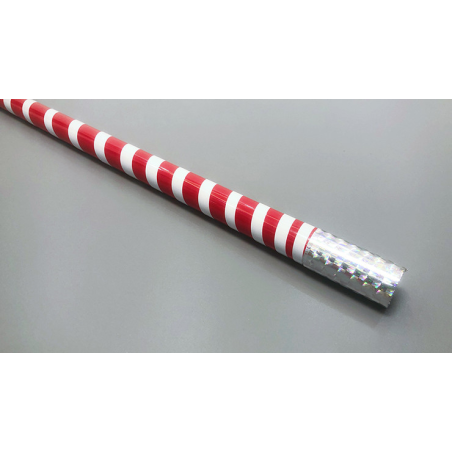 The Ultra Cane (Appearing / Metal) Red/ White Stripe by Bond Lee - Trick