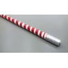 The Ultra Cane (Appearing / Metal) Red/ White Stripe by Bond Lee - Trick