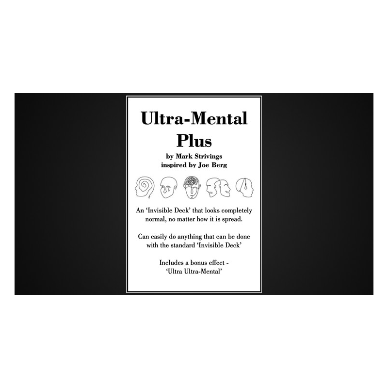 Ultra-Mental Plus by Mark Strivings (Blue)