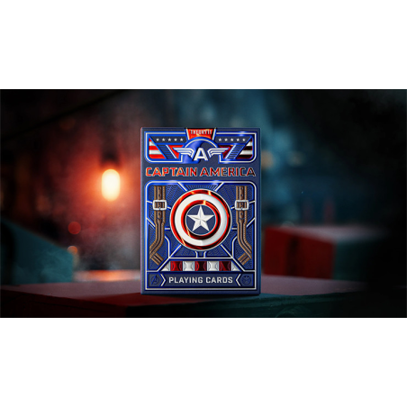 Captain America Playing Cards by theory11
