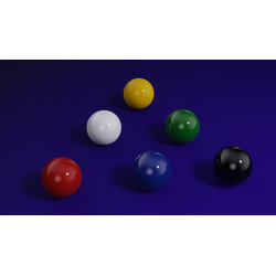 Pure Ball (Ungimmicked Ball Set Blue) by Iarvel Magic