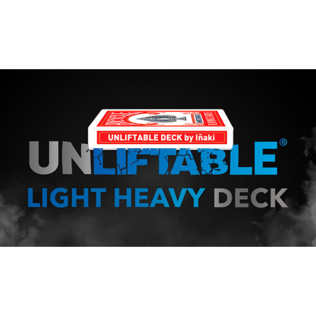 Unliftable - Light Heavy Deck by Iñaki and Javier Franco (Blue)
