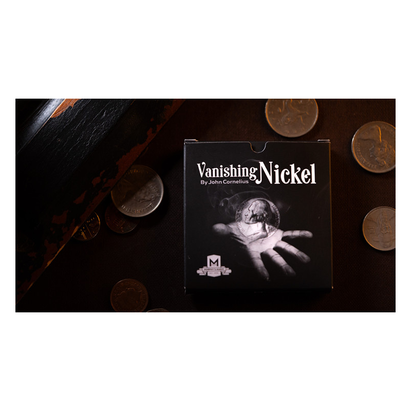 VANISHING NICKEL (Gimmicks and Online Instructions) by John Cornelius - Trick