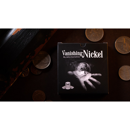 VANISHING NICKEL (Gimmicks and Online Instructions) by John Cornelius - Trick