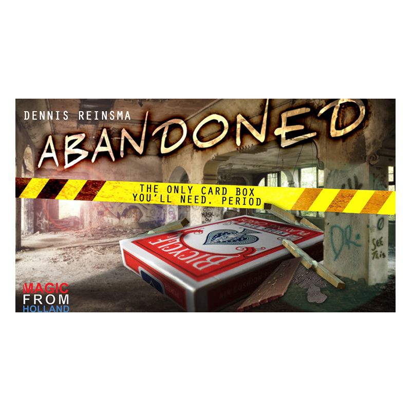 Abandoned RED (Gimmicks and Online Instructions) by Dennis Reinsma and Peter Eggink - Trick