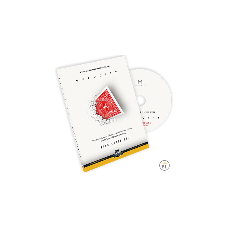Velocity : High-Caliber Card Throwing System by Rick Smith Jr. - DVD